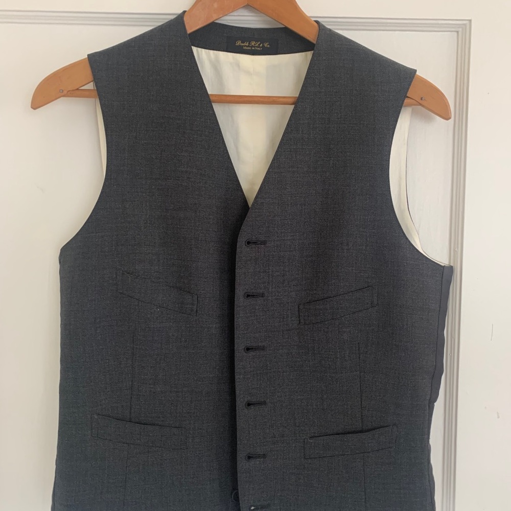 COPY - Double RL Italian Wool Vest